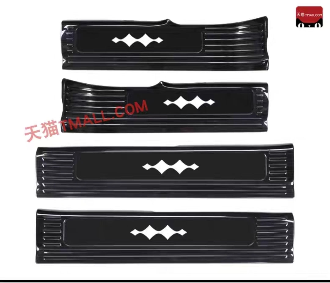 Suitable for Leopard 8 Door Sill Strips, Welcome Pedals Decorative Special Protection and Anti-Stepping Stickers